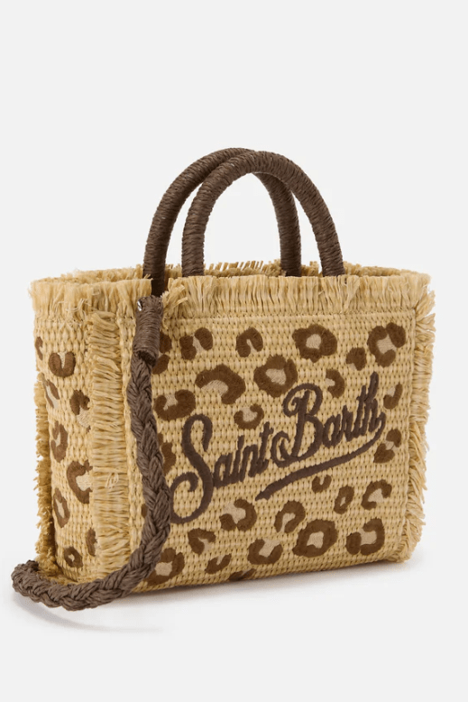 Colette Straw Leopard raffia - YES SHOPBorse a manoMC2 SAINT BARTHCOL0017/00349L-Taglia unica9916930233771