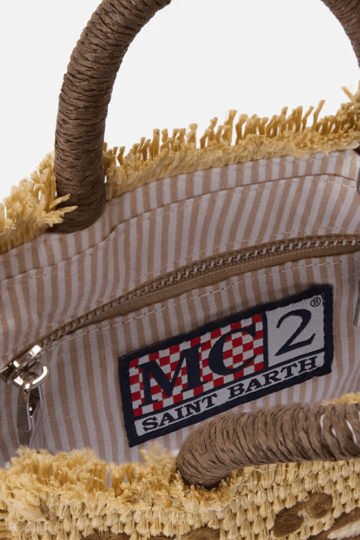 Colette Straw Leopard raffia - YES SHOPBorse a manoMC2 SAINT BARTHCOL0017/00349L-Taglia unica9916930233771