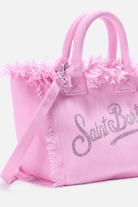 Borsa Colette in canvas di cotone rosa con strass - YES SHOPBorse a tracollaMC2 SAINT BARTHCOL0001/00403L-Taglia unica5135104964771