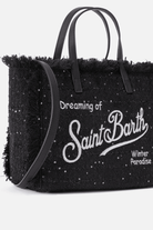 Borsa Colette wool nera con paillettes - YES SHOPBorse a tracollaMC2 SAINT BARTHCOL0050/04109M-Taglia unica