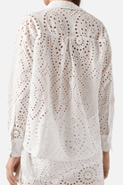 Camicia Cristal bianca in pizzo sangallo - YES SHOPCamicieMC2 SAINT BARTHCYS0001/01000L-XXS1325556742771