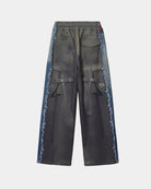 Pantalone in mesh stampa Trompe l'Oeil Denim e Cargo - YES SHOPPantaloniADSB ANDERSSON BELLAPA922U-XXS