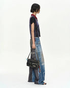 Pantalone in mesh stampa Trompe l'Oeil Denim e Cargo - YES SHOPPantaloniADSB ANDERSSON BELLAPA922U-XXS