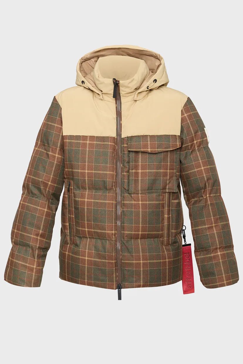 Piumino Katalla a quadri bicolor - YES SHOPPiuminiAFTERLABELKATALLA L112/NC2-XXS