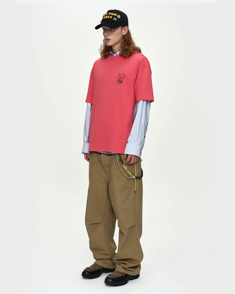 T-shirt rosa con logo archive - YES SHOPT-shirtANDERSON BELLATB1422U-XXS