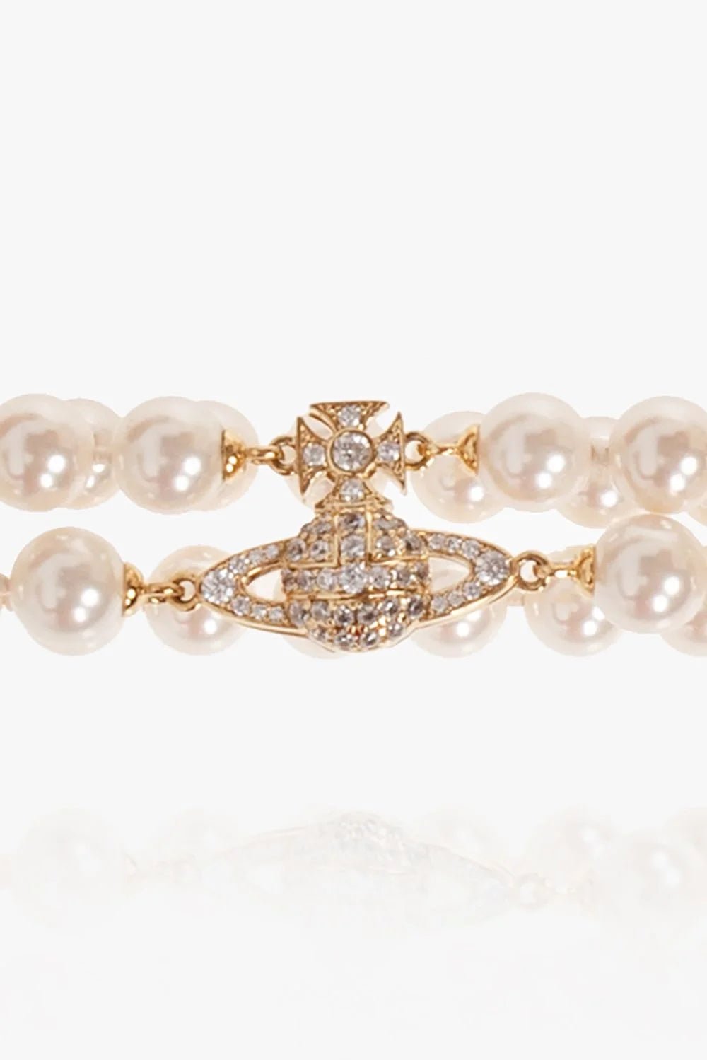 Choker due fili di perle Graziella oro - YES SHOPGioielliVIVIENNE WESTWOOD63030025-02R143-CN-Taglia unica