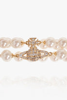 Choker due fili di perle Graziella oro - YES SHOPGioielliVIVIENNE WESTWOOD63030025-02R143-CN-Taglia unica