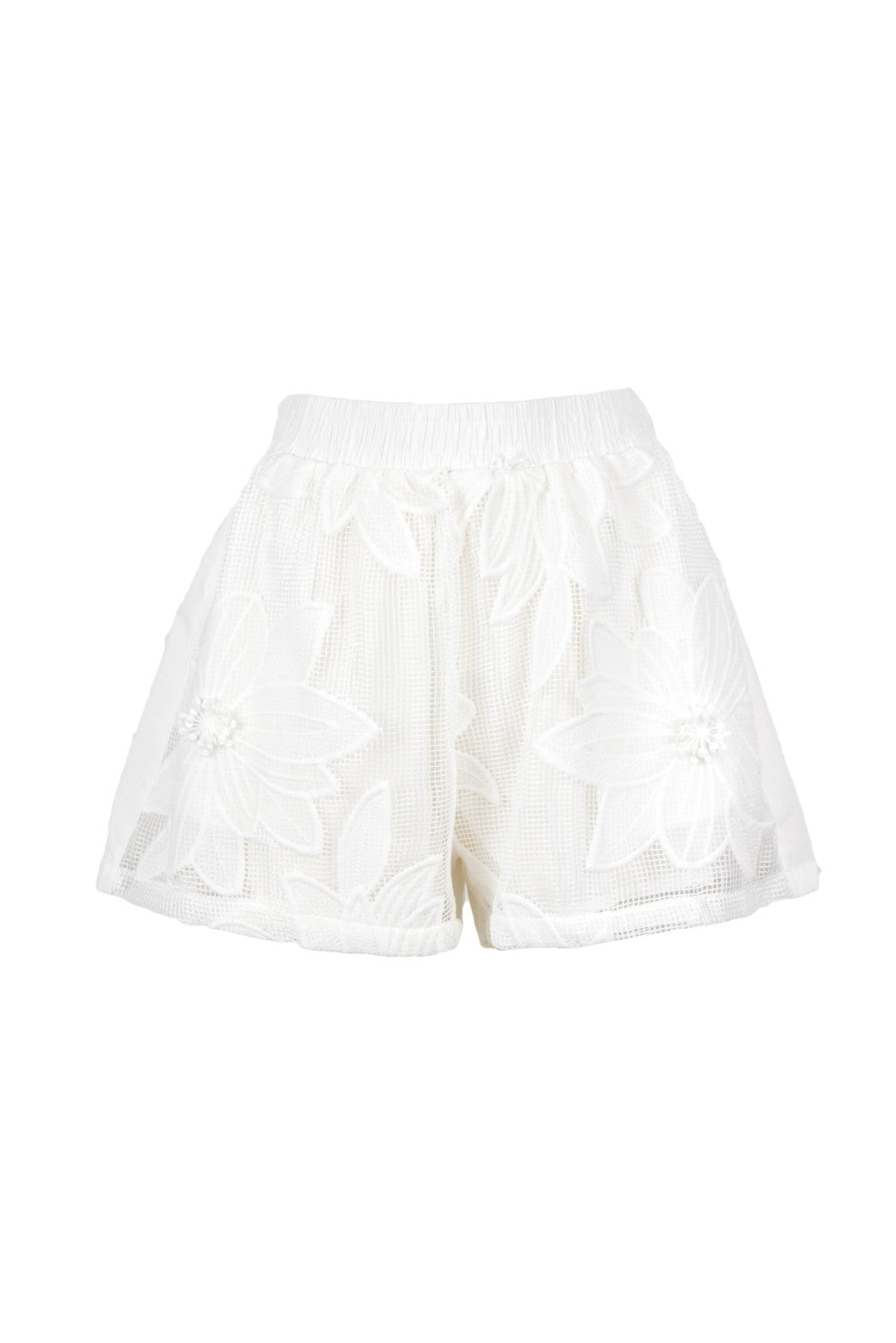 Shorts Freer bianco con merletto - YES SHOPShortsTPNFRREER-SHORTS-XXS3702456742771