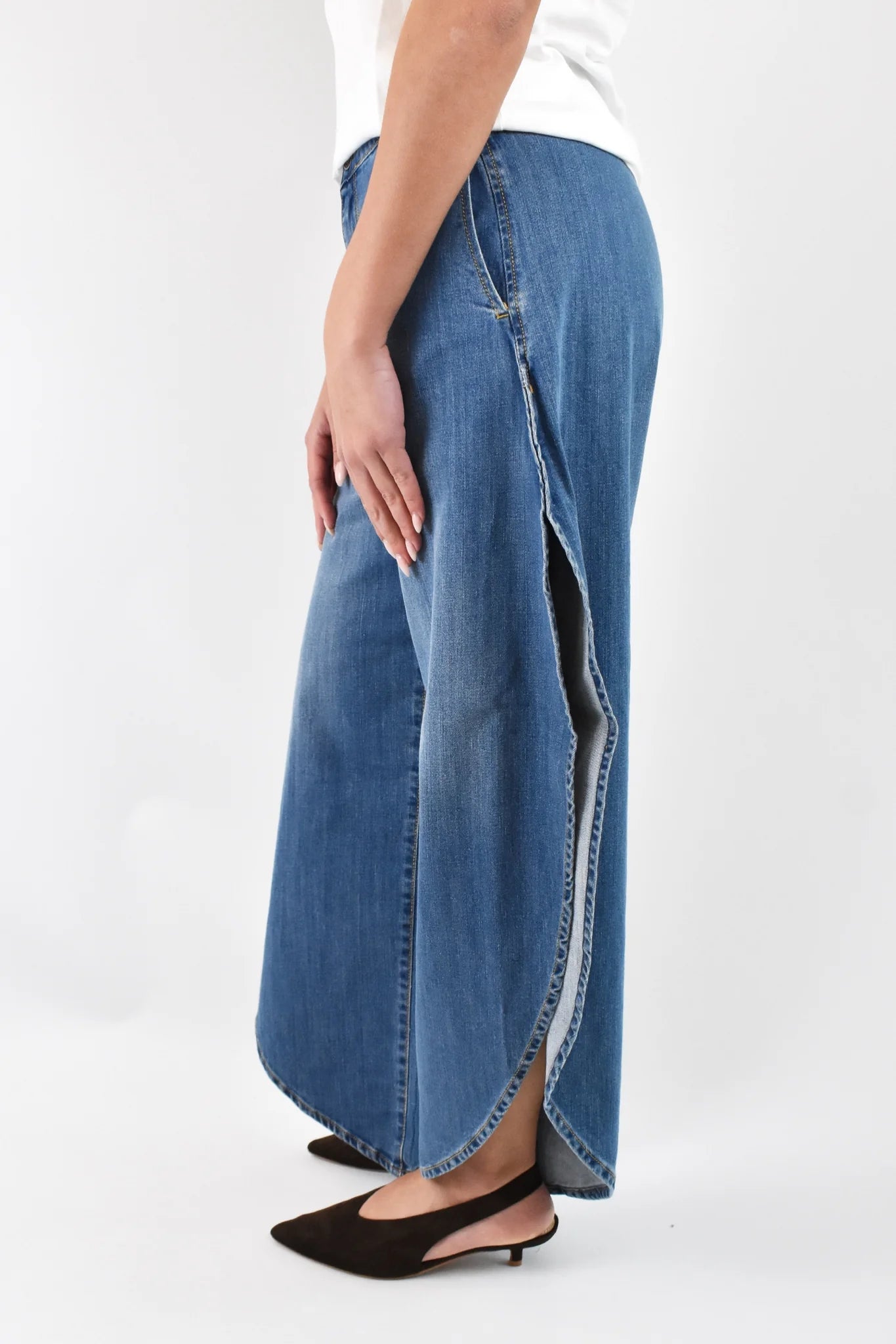 Jeans Nausica a farfalla con spacchi laterali - YES SHOPJeansGOD SAVE DENIMNAUSICA-IT 348475448182771