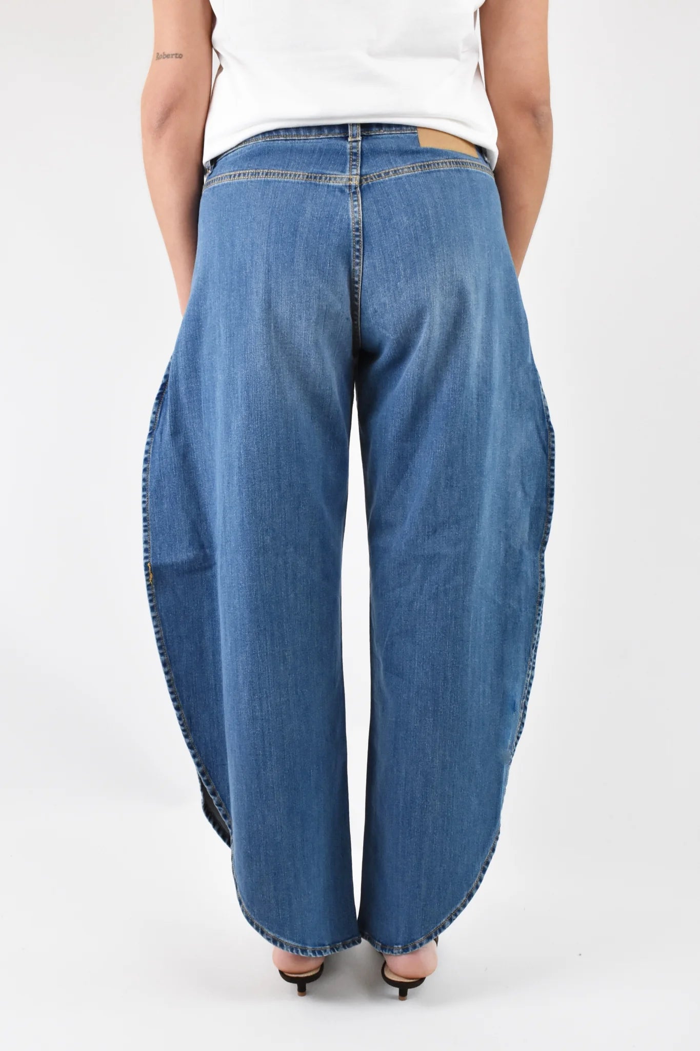 Jeans Nausica a farfalla con spacchi laterali - YES SHOPJeansGOD SAVE DENIMNAUSICA-IT 348475448182771