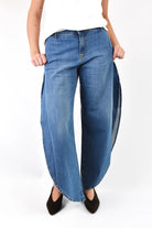 Jeans Nausica a farfalla con spacchi laterali - YES SHOPJeansGOD SAVE DENIMNAUSICA-IT 348475448182771