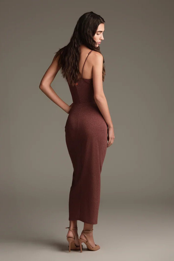 Gonna Pareo amaranto in lurex con drappeggio frontale - YES SHOPBeachwearCOTAZURPAC61072-XXS