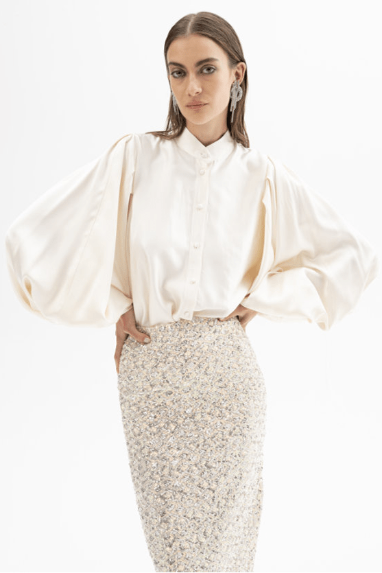 Gonna con paillettes all over - YES SHOPGonneACTUALEEGO003560-IT 341349256742771