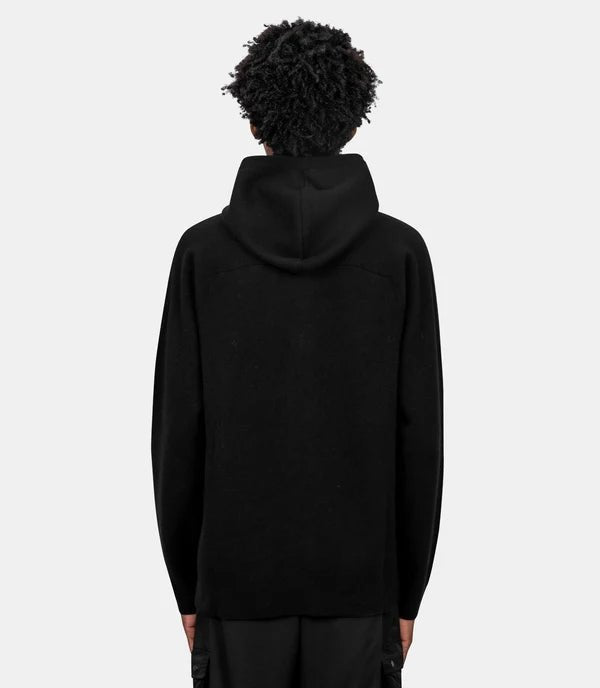 Maglia lambswool zip-up hoodie nera - YES SHOPMaglioniC.P. COMPANY21CMKN097A/110149A-38231863710971