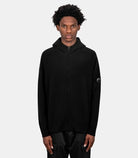 Maglia lambswool zip-up hoodie nera - YES SHOPMaglioniC.P. COMPANY21CMKN097A/110149A-38231863710971