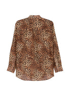 Camicia Brigitte in seta voile stampa maculata - YES SHOPCamicieMC2 SAINT BARTHBRIG001/00168L-XXS