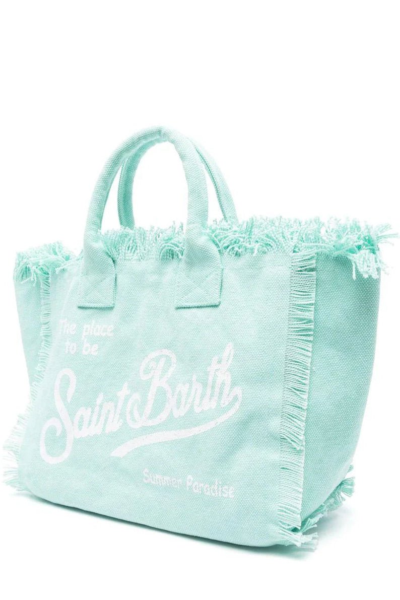 Borsa Vanity in canvas acqua - YES SHOPBorse a spallaMC2 SAINT BARTHVANI001/00160L-Taglia unica7210575068771