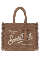 Borsa Colette in raffia scura con frange e nappina - YES SHOPBorse crossbodyMC2 SAINT BARTHCOL0026/00452L-Taglia unica9768349676771