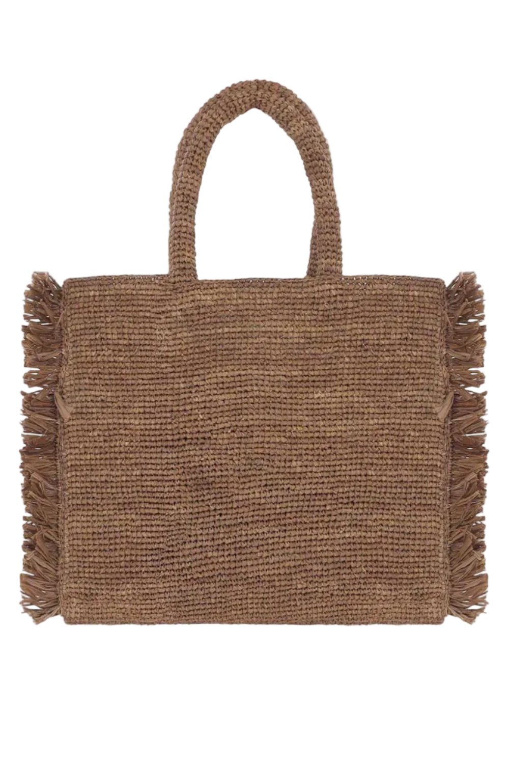 Borsa Colette in raffia scura con frange e nappina - YES SHOPBorse crossbodyMC2 SAINT BARTHCOL0026/00452L-Taglia unica9768349676771