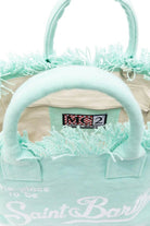 Borsa Vanity in canvas acqua - YES SHOPBorse a spallaMC2 SAINT BARTHVANI001/00160L-Taglia unica7210575068771