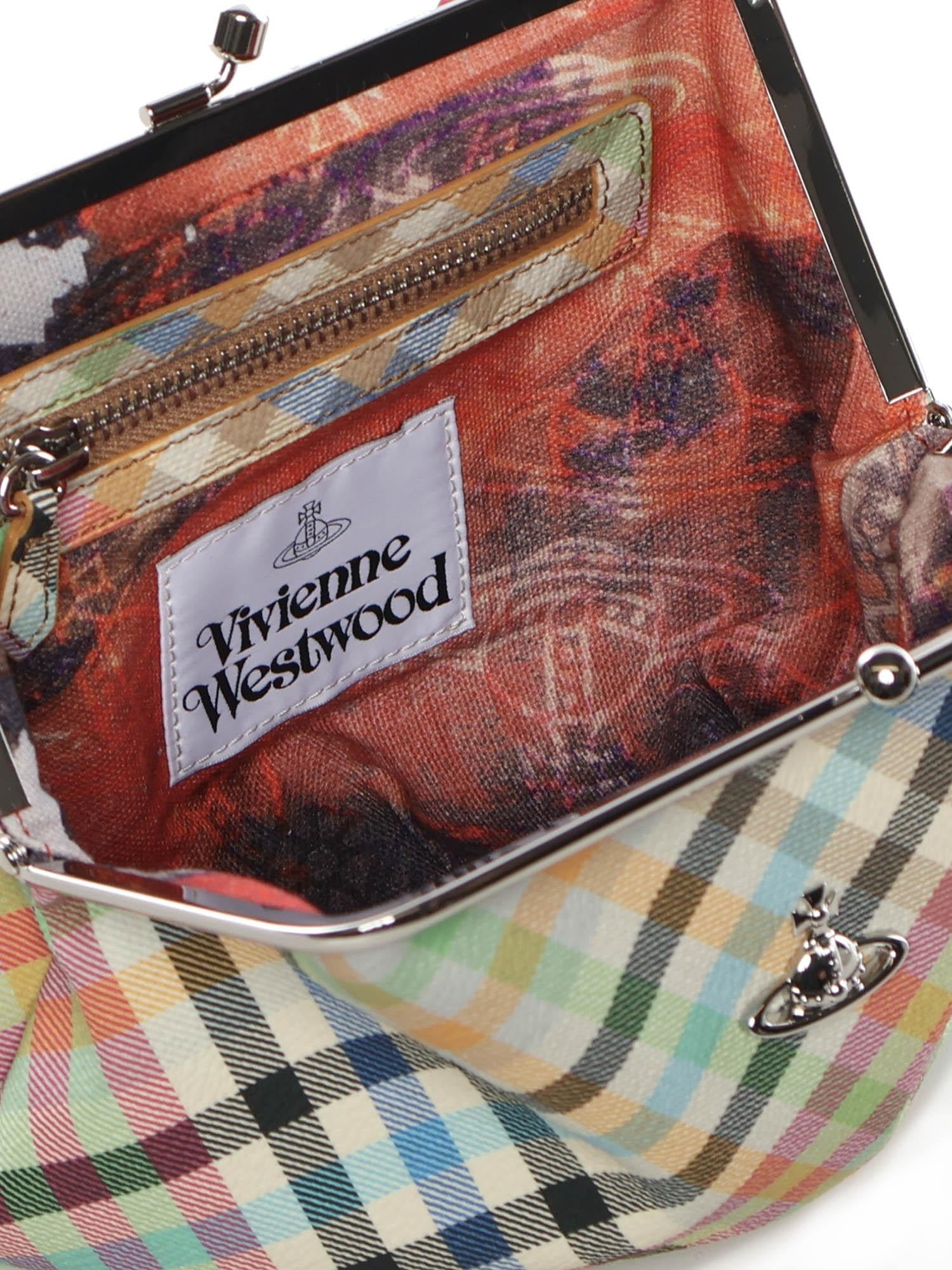 Borsa Granny Frame Puse in buccia d'arancia heater check - YES SHOPBorse crossbodyVIVIENNE WESTWOOD4B010007W-S001S-Taglia unica5209349676771