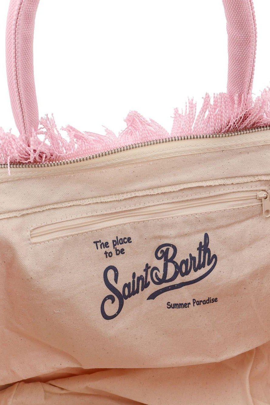 Borsa Vanity in canvas rosa polvere - YES SHOPBorse a spallaMC2 SAINT BARTHVANI001/09197L-Taglia unica8310575068771