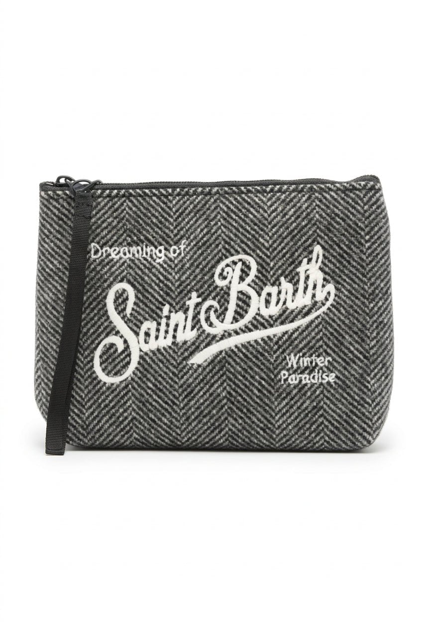 Pochette Aline grigia spigata - YES SHOPPochetteMC2 SAINT BARTHALI0022/002883-Taglia unica