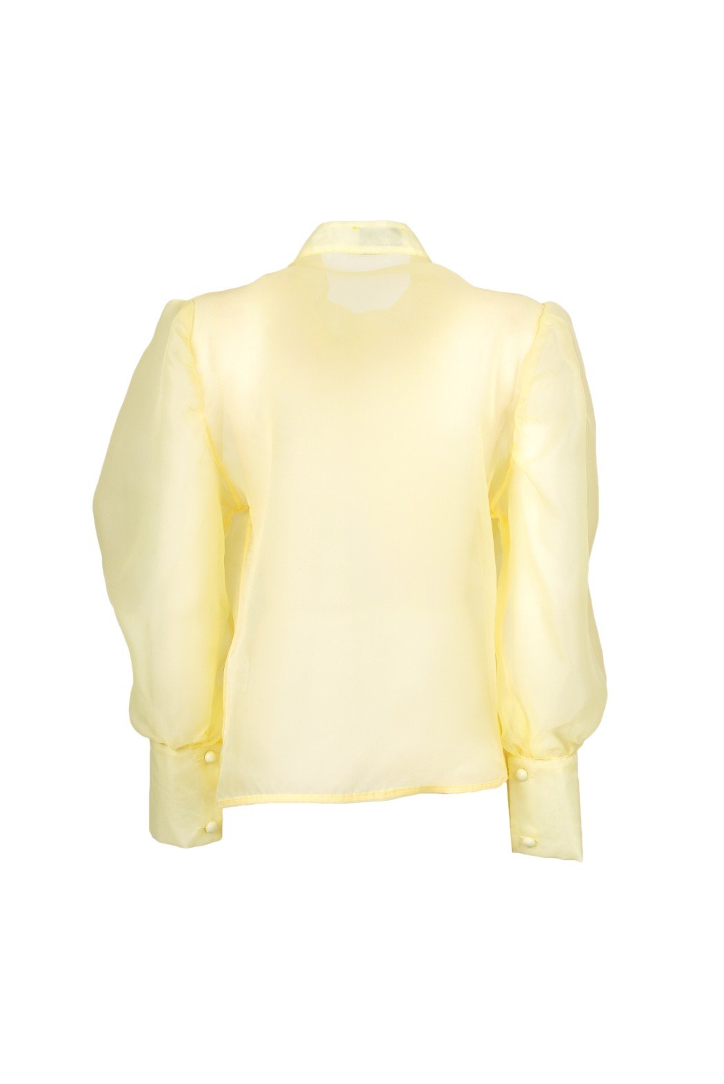 Camicia Olmedo gialla con balze e applicazioni - YES SHOPCamicieODI' ODI'OLMEDO-XXS7432456742771
