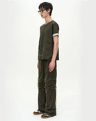 T-shirt verde sovrapposta - YES SHOPT-shirtANDERSON BELLATB1543M-XXS