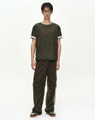 T-shirt verde sovrapposta - YES SHOPT-shirtANDERSON BELLATB1543M-XXS