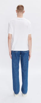 T-shirt boxy fit bianca con micro logo - YES SHOPT-shirtA.P.C.COHBW-H26386-XXS9704438141771