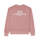 Felpa rosa girocollo con stampa sul retro - YES SHOPFelpeA.P.C.COHBT-H37046-XXS