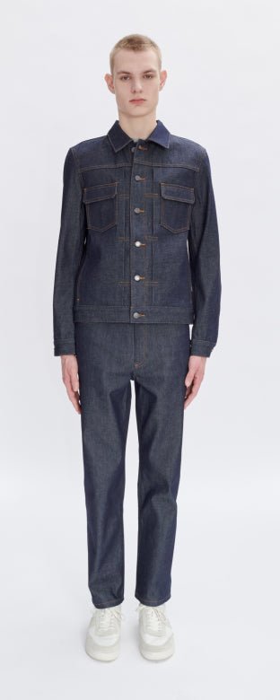 Giacca in denim jean work - YES SHOPGiubbottiA.P.C.CODBS-H02191-XXS3204438141771