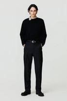 Pantalone Troy in lana antracite - YES SHOPPantaloniDANILO PAURA16DP60060000037-IT 361933164952971