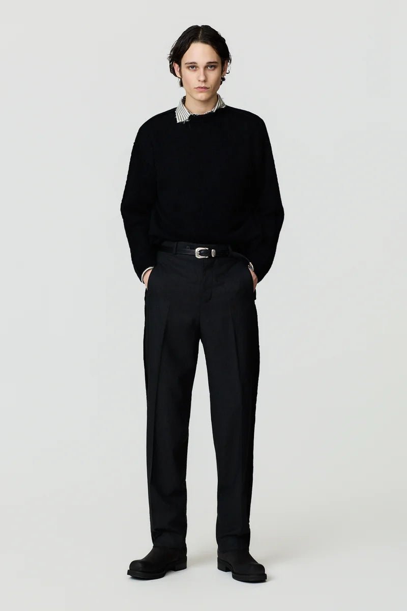 Pantalone Troy in lana antracite - YES SHOPPantaloniDANILO PAURA16DP60060000037-IT 361933164952971