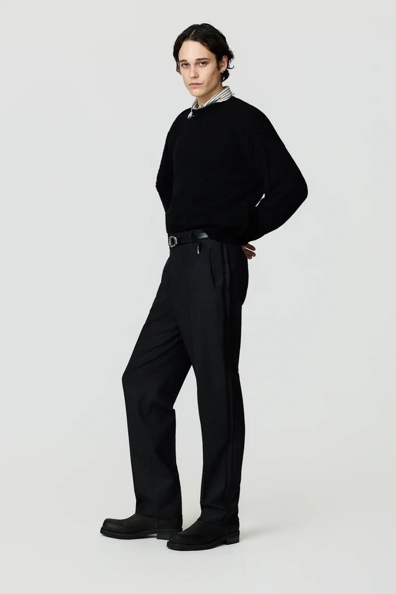Pantalone Troy in lana antracite - YES SHOPPantaloniDANILO PAURA16DP60060000037-IT 361933164952971