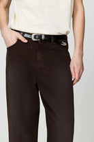 Jeans Twist marrone scuro - YES SHOPJeansDANILO PAURA16DP40130000058-W298843164952971