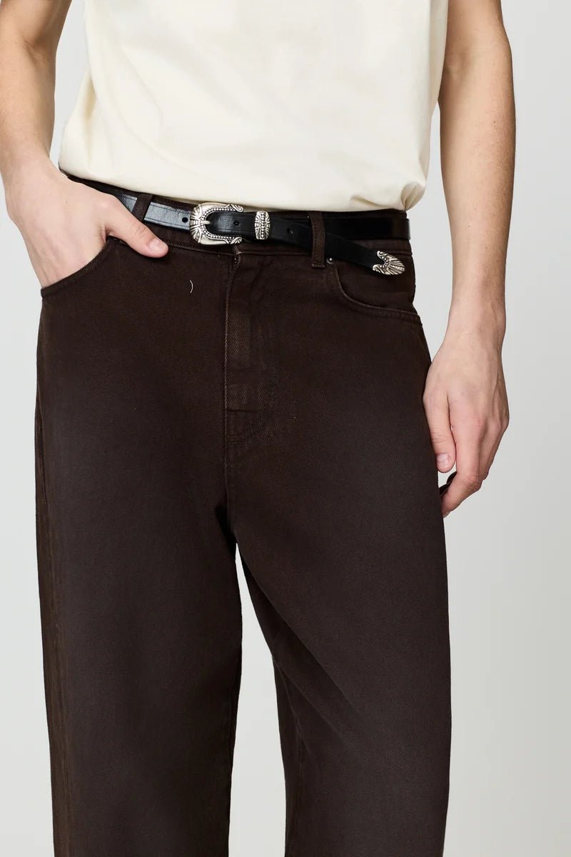 Jeans Twist marrone scuro - YES SHOPJeansDANILO PAURA16DP40130000058-W298843164952971