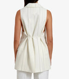 Gilet Elenoir panna gessato - YES SHOPGiletSEMICOUTUREY6SI51-IT 347689908162771