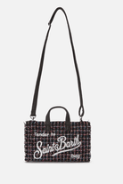 Phone bag in tweed nera - YES SHOPBorse a tracollaMC2 SAINT BARTHPHONE007/00193M-Taglia unica