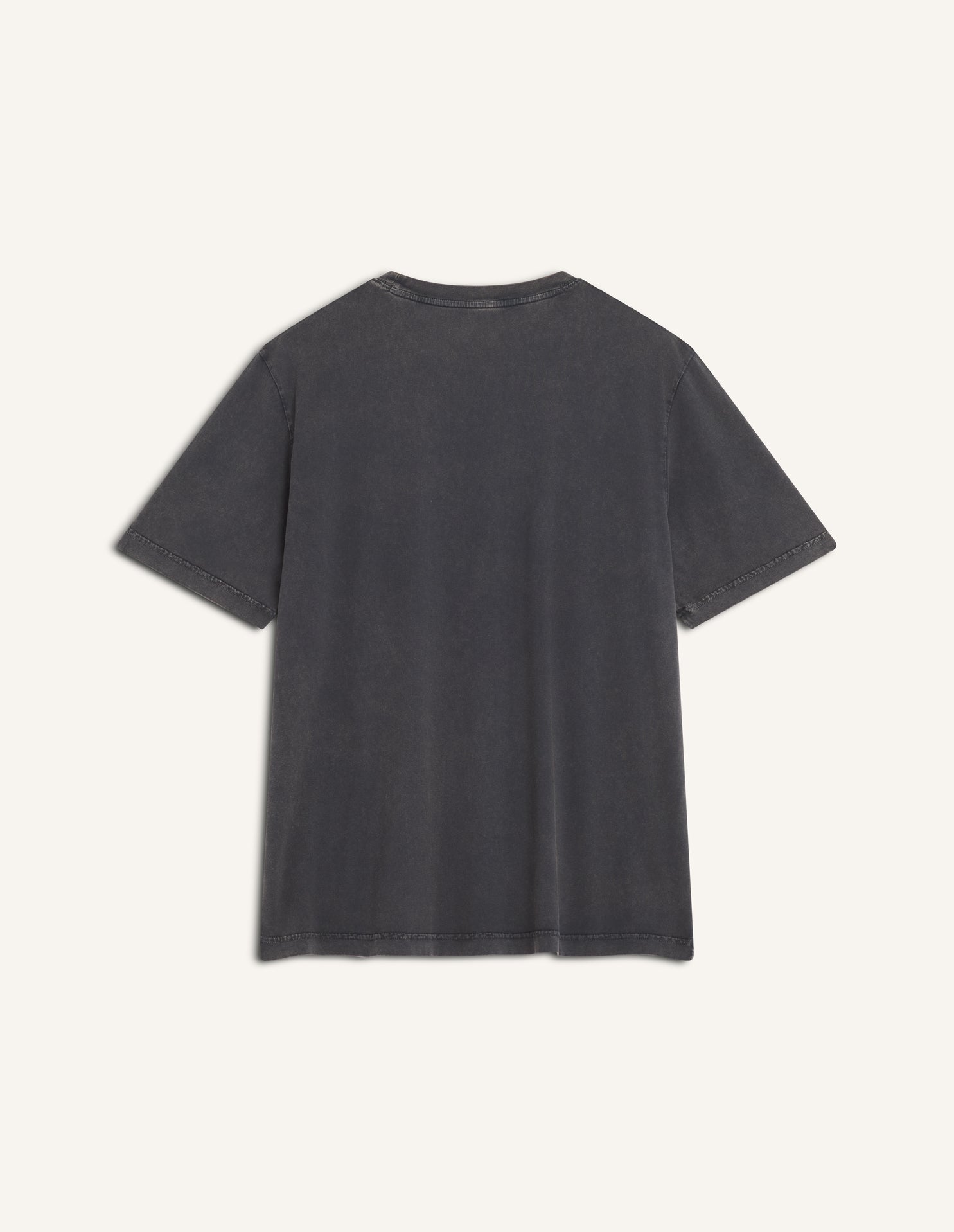 T-shirt grigio effetto sbiadito con logo - YES SHOPT-shirtMAISON KITSUNEPM00124KJ7036-0519-XXS3044208863771