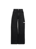 Jeans Poppy nero con tagli alla gamba - YES SHOPJeansICON DENIMPOPPY-W247674044098571
