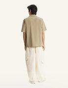 Camicia beige in seersucker - YES SHOPCamicieMAISON KITSUNEQM00407WC5082-XXS1140031776771