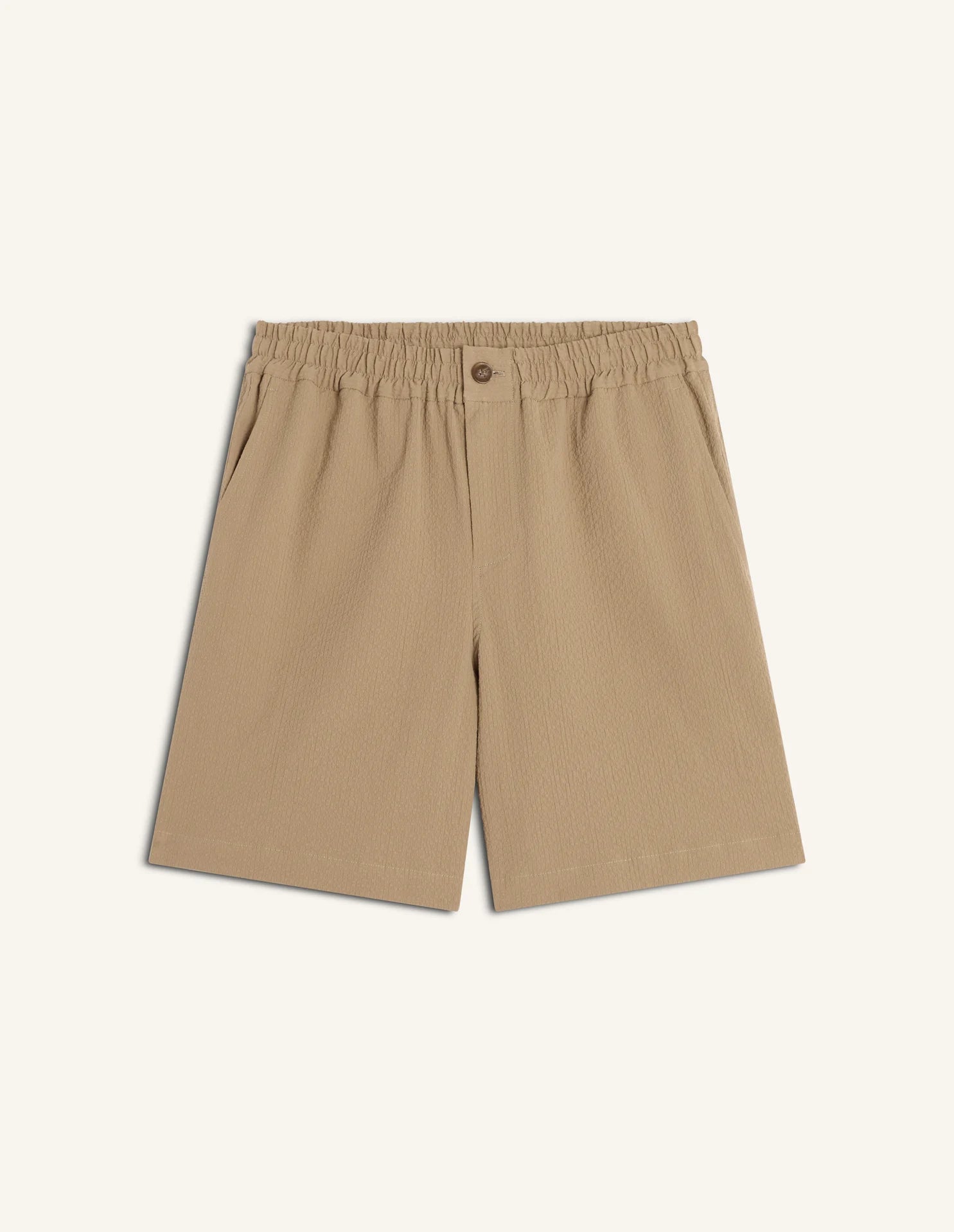 Bermuda beige in seersucker - YES SHOPBermudaMAISON KITSUNEQM01401WC5082-XXS1740031776771