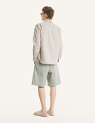 Bermuda verde acqua con elastico in vita - YES SHOPBermudaMAISON KITSUNEQM01404WW9107-XXS9840031776771