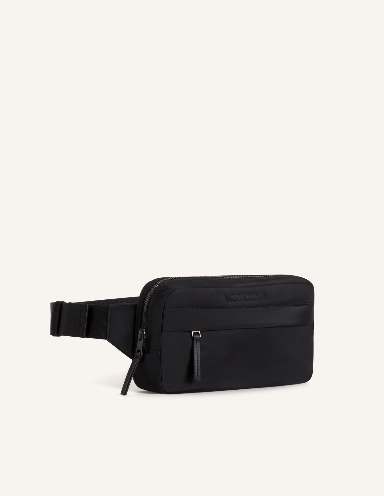 Marsupio nero in nylon - YES SHOPMarsupiMAISON KITSUNEQU05113WB0043-P199-Taglia unica9531108863771