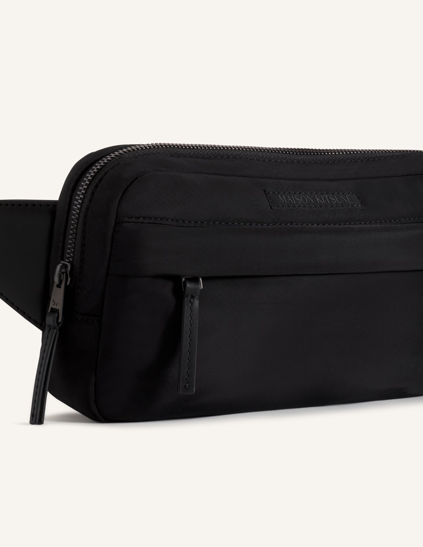 Marsupio nero in nylon - YES SHOPMarsupiMAISON KITSUNEQU05113WB0043-P199-Taglia unica9531108863771