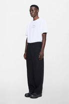 Pantalone nero in fleece termico - YES SHOPPantaloniRAINS19020-35182473710971
