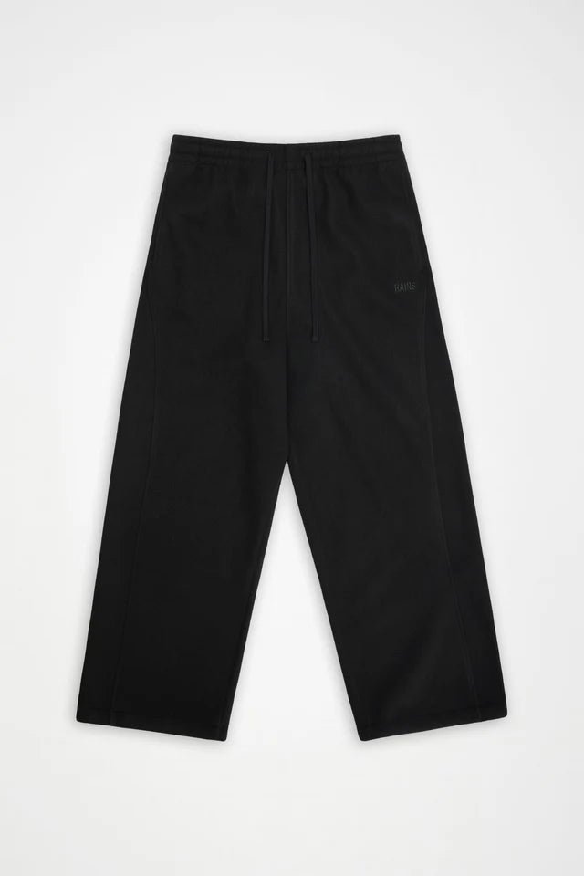 Pantalone nero in fleece termico - YES SHOPPantaloniRAINS19020-35182473710971
