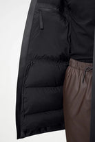 Parka Novi lungo nero con pattina - YES SHOPCappottiRAINS21530-39172473710971